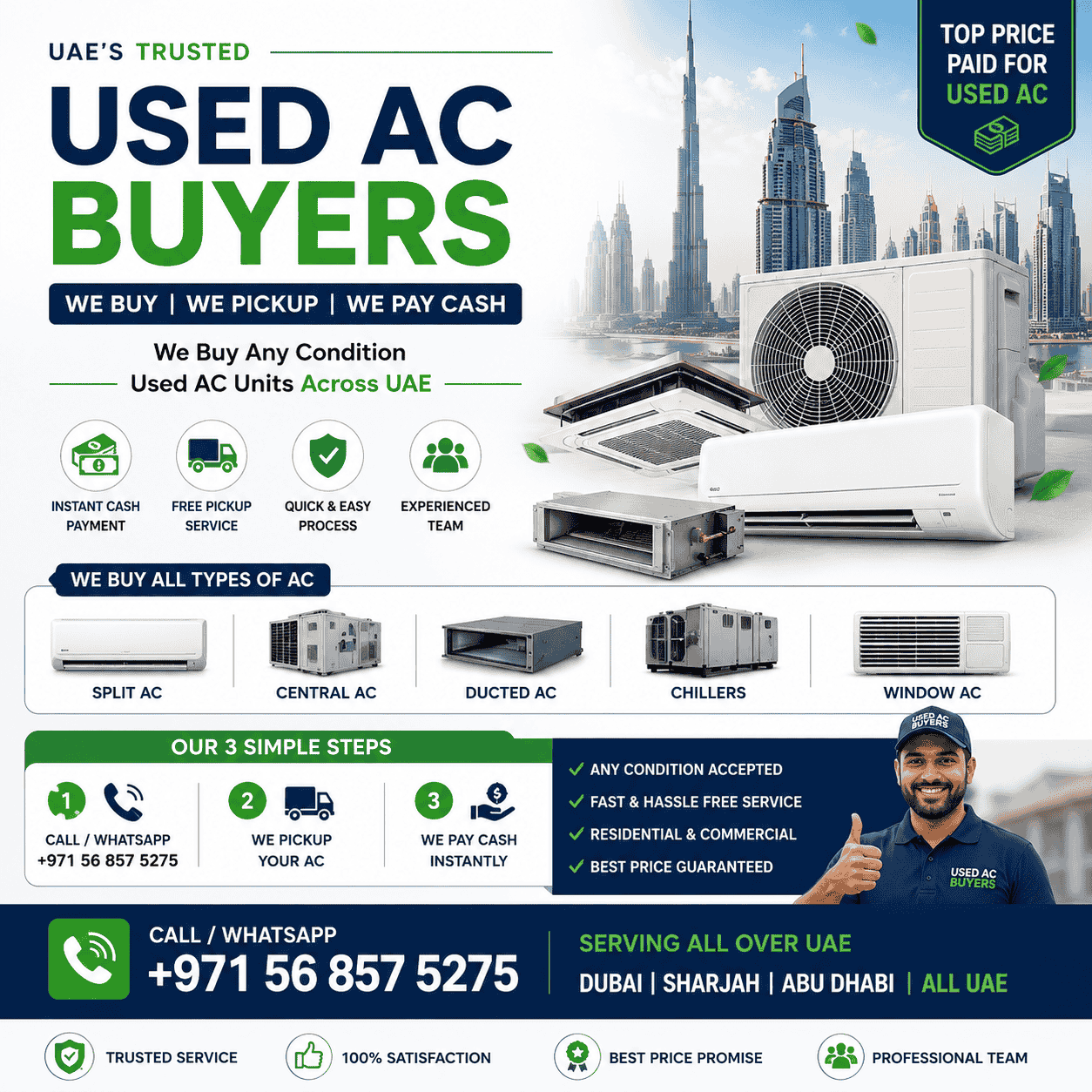 Used AC Buyers UAE